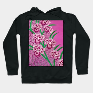 EMBROIDERY PERANAKAN KEBAYA - ORCHID Hoodie